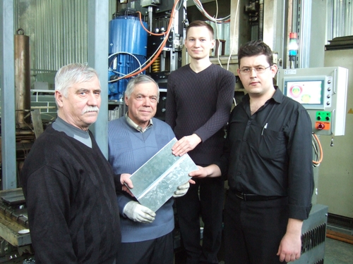 Первый сварной шов по уникальной наукоемкой технологии